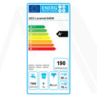 Energielabel AEG Waschmaschine Lavamat54630